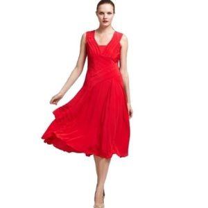 Nanette Lepore Red Midi Dress